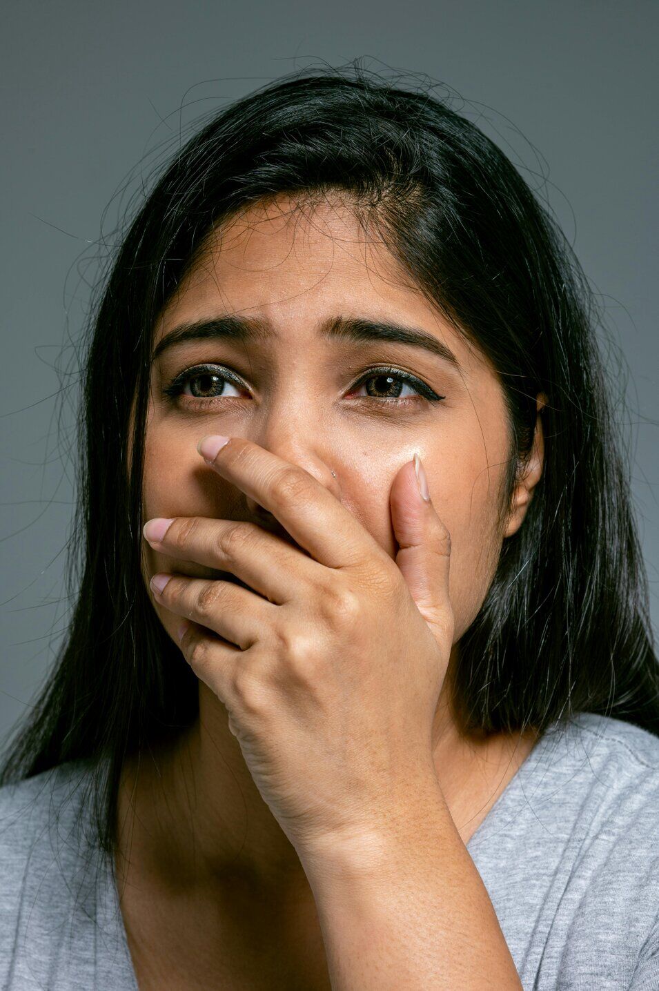 Bambino durante una vaccinazione in ambulatorio